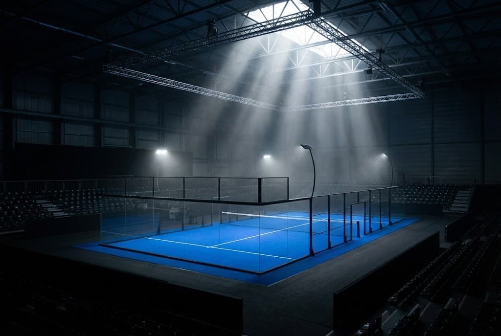 Terrain de padel Icon 360 avec visibilite panoramique
